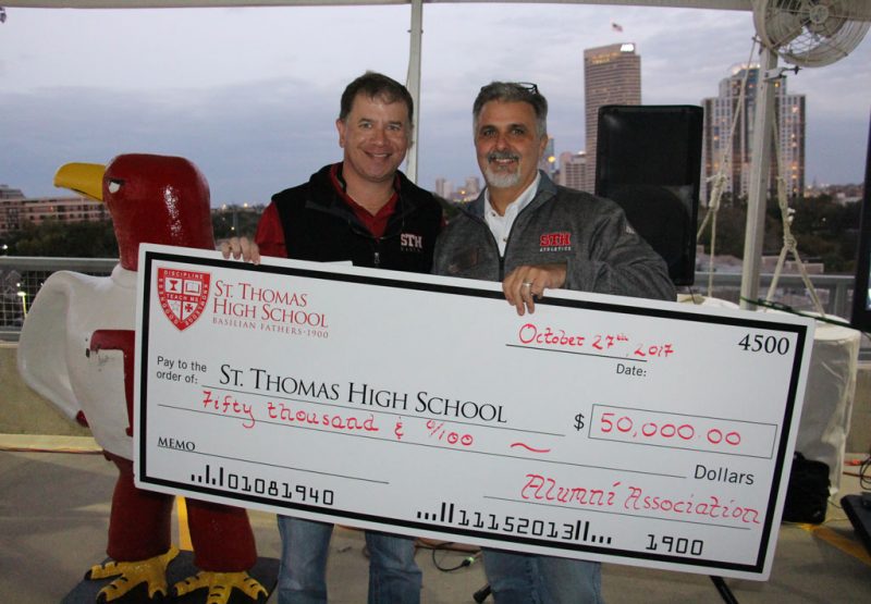 St. Thomas Alumni Association Gifts 50,000 to 4500Forever Finish