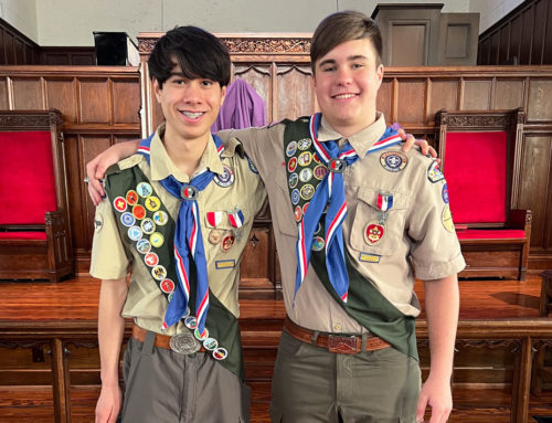 Eagle Excellence In Action || Austin Burke ’23 and Jackson Guyre ’23 Latest Scholars to Earn Prestigious Eagle Scout Distinction